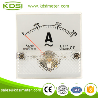 Factory direct sales BP-80 80*80 AC300/5A analog ammeter