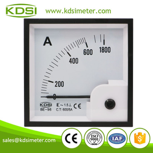 Portable precise BE-96 AC600/5A 3times overload ac analog panel ampere meter