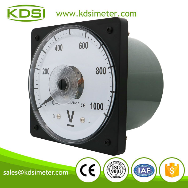 Hot sales LS-110 DC1000V analog dc panel voltmeter
