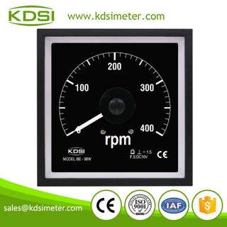 Portable Precise BE-96W DC10V 400rpm Backlighting Wide Angle Panel Analog Volt Led Rpm Meter