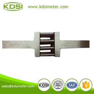 Easy Installation BE-75mV 2500A DC Current Shunt Resistor For Digital Ampere Panel Meter