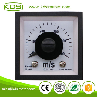 Hot Selling Good Quality BE-48W DC4-20mA 500m/s Wide Angle DC Analog Amp Panel Electronic RPM Meter