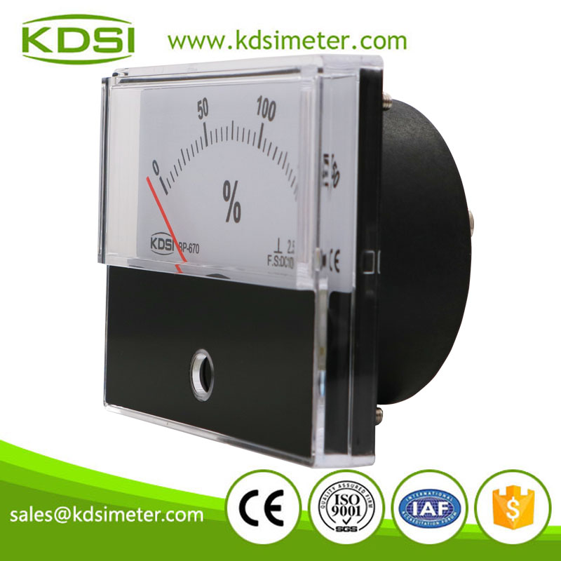 Factory direct sales BP-670 DC10V 150% analog dc voltage percent load meter