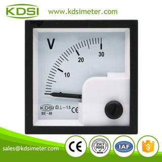 Factory direct sales BE-48 DC30V analog dc panel mount voltmeter