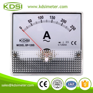 Easy operation BP-120S AC250/5A rectifier analog panel ac ampere meter