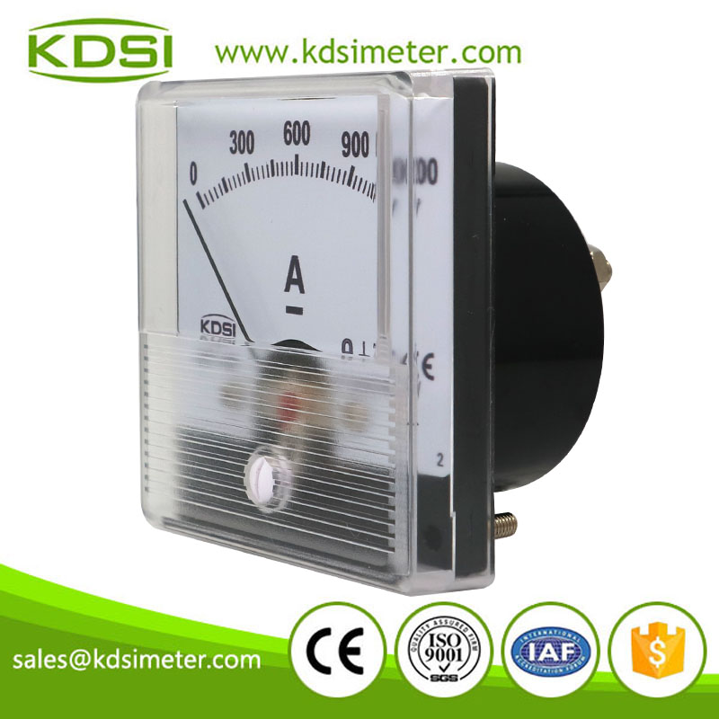 Durable in use BP-60N DC75mV 1200A dc analog panel volt ampere meter