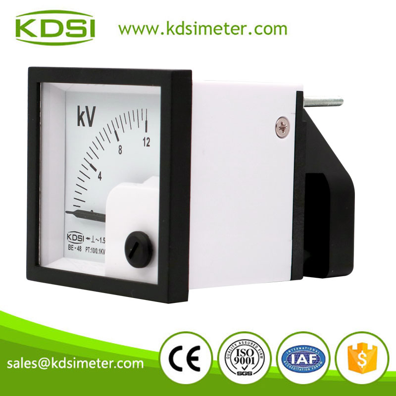 20 Years Manufacturing Experience BE-48 AC Voltmeter AC12KV 10/0.1KV with rectifier ac analog voltmeter