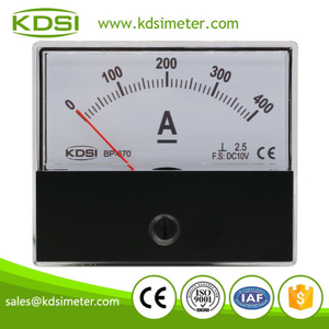 CE certificate BP-670 DC10V 400A panel analog dc high precision ammeter