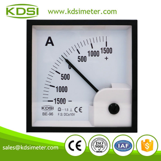 China Supplier BE-96 DC+-10V +-1500A dc analog panel mount ammeter