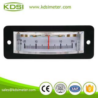 China Supplier BP-15 DC+-20V dc analog panel thin edgewise voltage meter