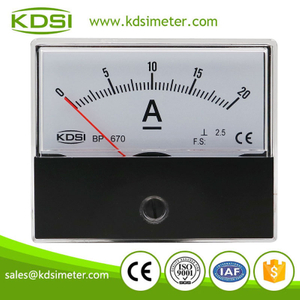 Industrial universal BP-670 DC20A direct dc analog amp panel meters for ultrasonic machines