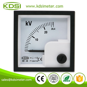 KDSI Electronic Apparatus BE-48 AC26.4kV 22kV/110V Rectifier AC Panel Voltage Meter