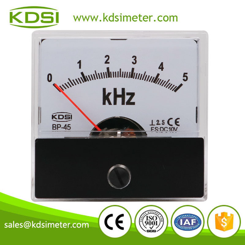 Portable precise BP-45 DC10V 5kHz analog dc panel meter