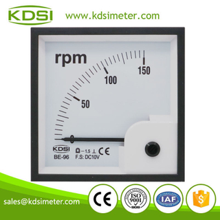 China Supplier BE-96 DC10V 150rpm voltage analog panel rpm meter for car