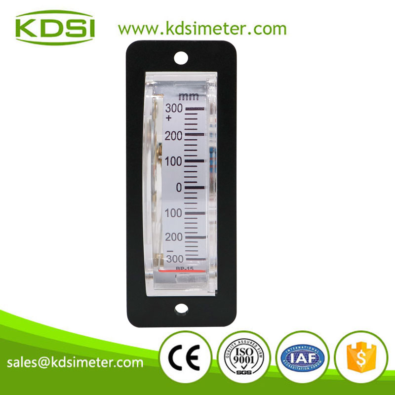 Portable precise BP15 DC100mA analog panel mini thin edgewise