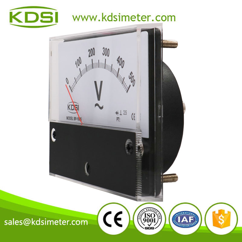 Safe to operate BP-100S AC500V rectifier ac analog panel mount voltmeter