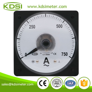 KDSI electronic apparatus LS-110 AC750/5A wide angle ac panel analog ampere indicator