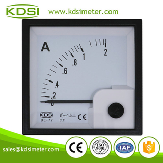 CE certificate BE-72 AC1A analog ac panel ampere meter