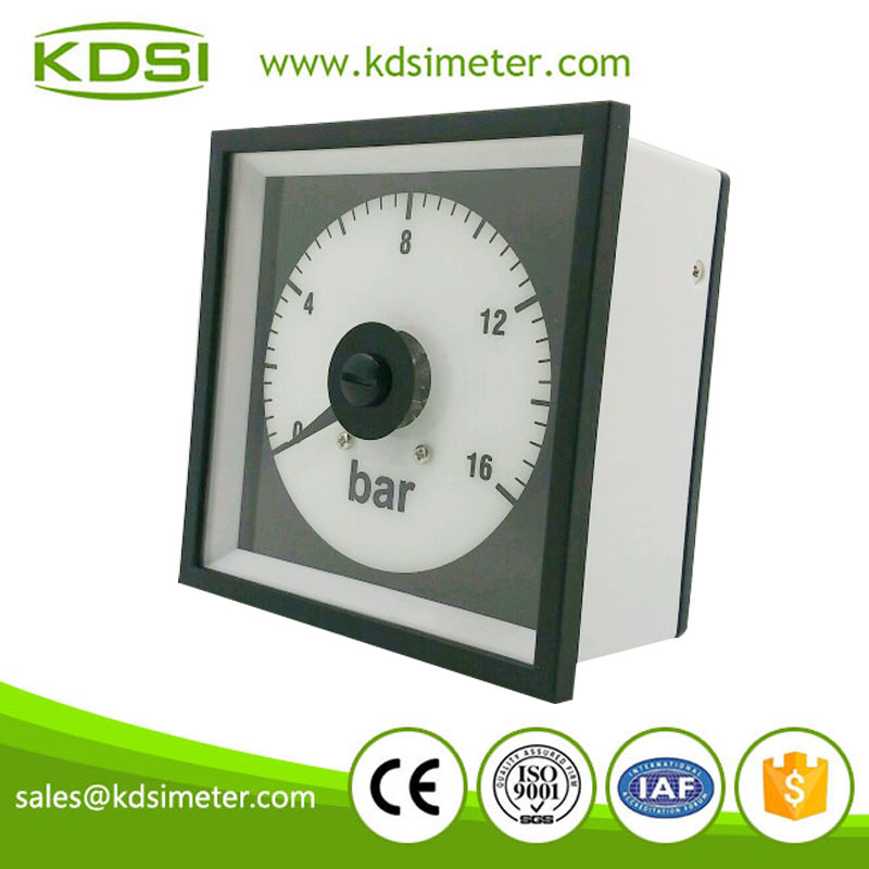 Marine panel meter BE-96W DC4-20mA 16bar with backlighting current pressure meter