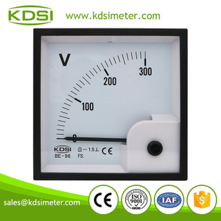 Portable precise BE-96 DC300V analog dc panel mount voltmeter