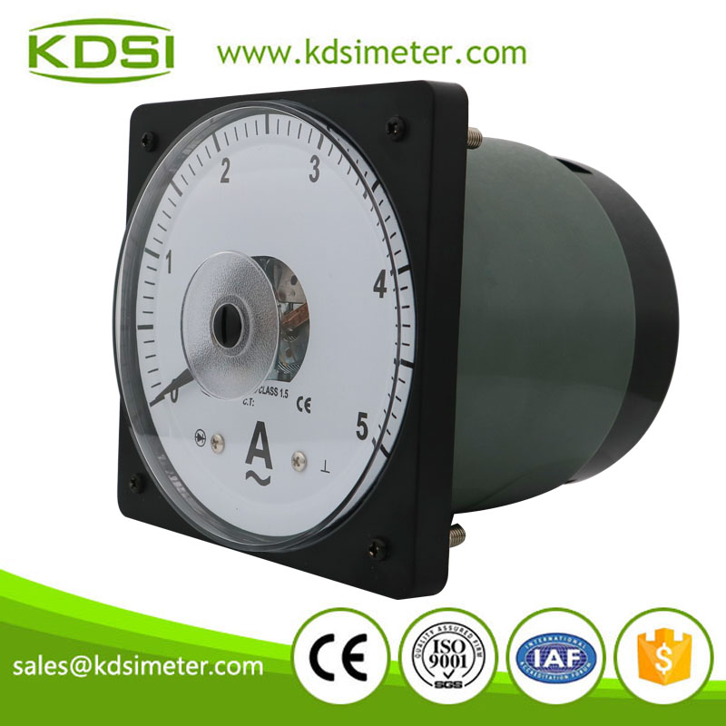 Hot Selling Good Quality LS-110 AC5A wide angle amp analog panel meter for marine