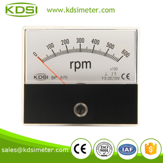 Taiwan technology BP-670 DC10V 600 * 100rpm electric motor rpm meter