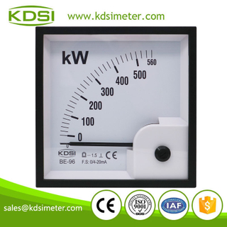 KDSI electronic apparatus BE-96 DC4-20mA 560kW dc analog amp kw panel meter