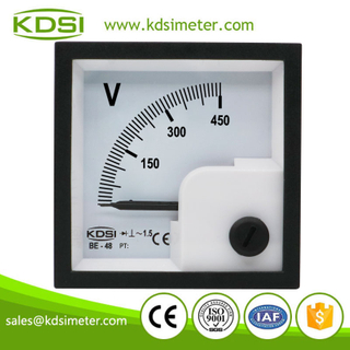 Hot sales BE-48 AC450V rectifier ac panel voltage meter