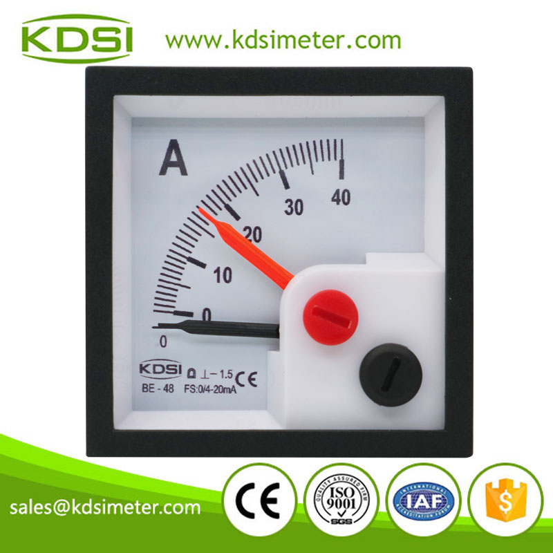 High quality professional BE-48 DC4-20mA 40A dc analog panel ampere controller