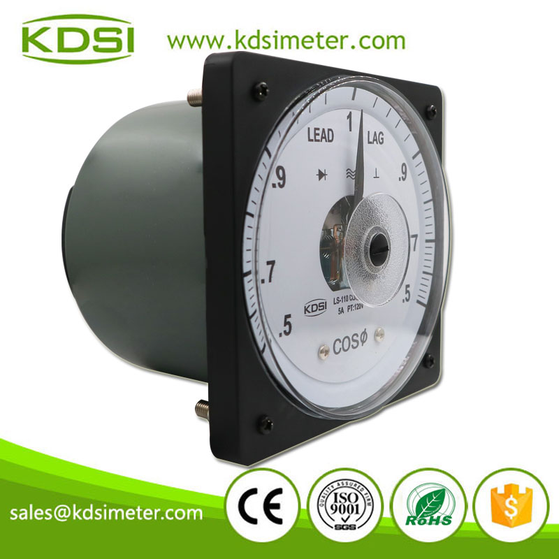 Easy Installation Ls 110 3p3w Cos 5a 120v Wide Angle Analog Power Factor Meter Buy Meter 6627