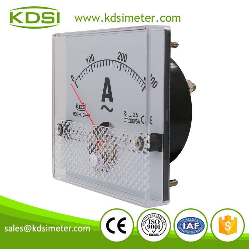 Instant flexible BP-80 AC300/5A analog ac panel ammeter with output
