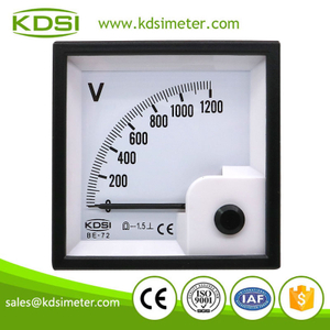 KDSI electronic apparatus BE-72 DC1200V direct analog dc panel high voltage meter