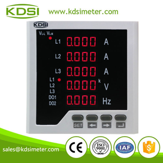 Hot Selling Good Quality BE-96 3I-U-F Multifunction Programmable Digital A V HZ multi Combined digital meter