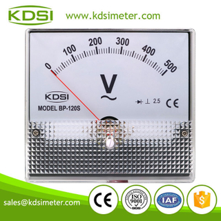 Portable precise BP-120S AC500V rectifier analog ac panel mount voltmeter