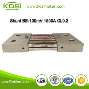 High quality BE-100mv 1500A CL0.2 dc current shunt resistor