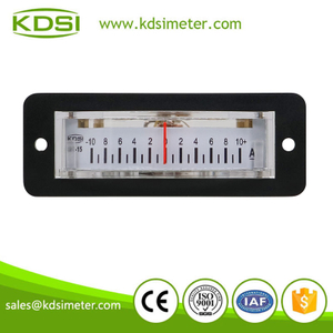 Safe to operate BP-15 DC+-10A analog mini thin edgewise panel audio vu meter