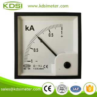 Analog types BE-96 96*96 DC+-60mV +-1KA electronic ammeter voltmeter