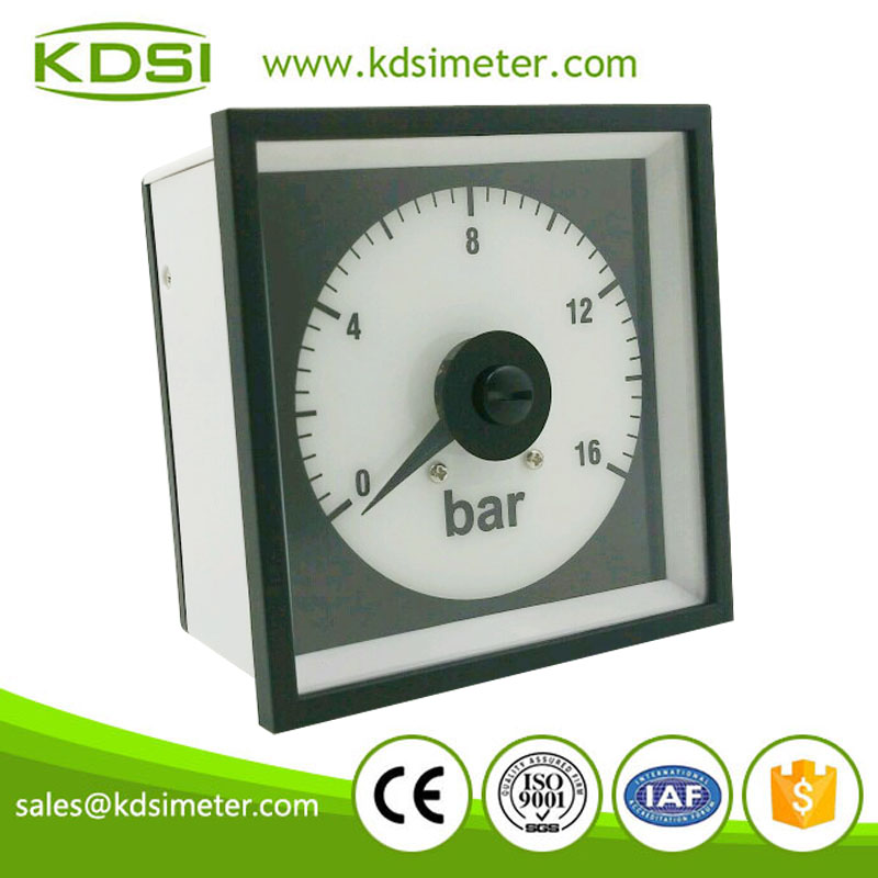 Marine panel meter BE-96W DC4-20mA 16bar with backlighting current pressure meter