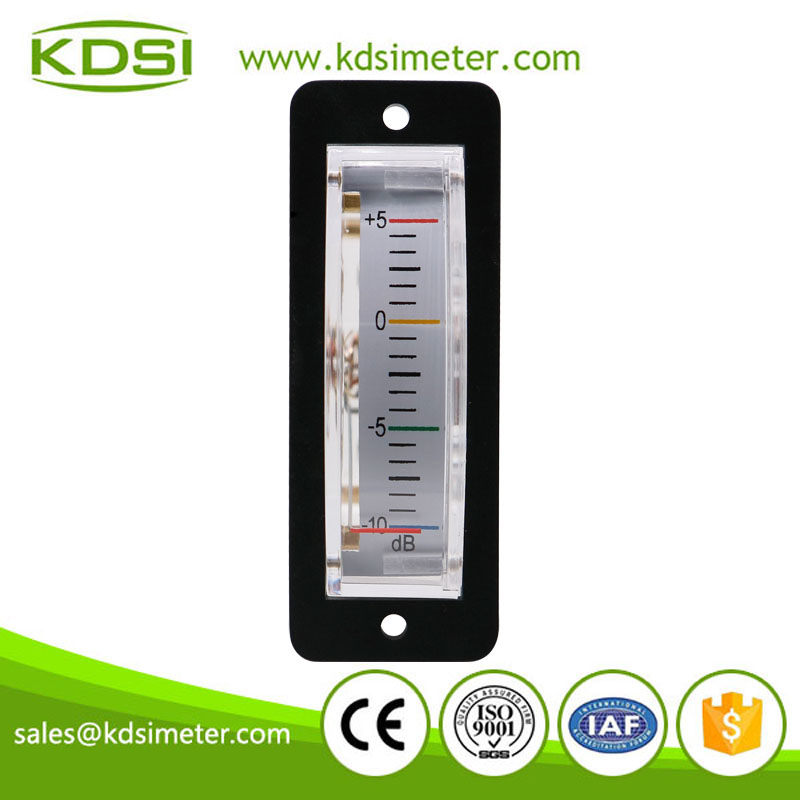 Portable precise BP-15 DC1mA -10-5dB Vertical installation analog dc amp VU panel meter