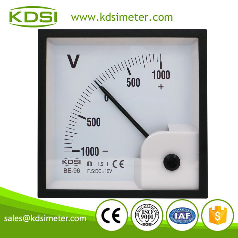 Uxcell DC 0-10V Class 2.5 Accuracy Rectangle Analog Panel