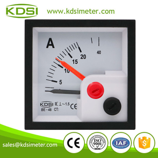 CE certificate BE-48 AC20A with red pointer ac analog meter panel