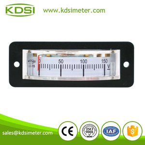 High quality BP-15 DC150V dc analog thin edgewise panel mount voltmeter