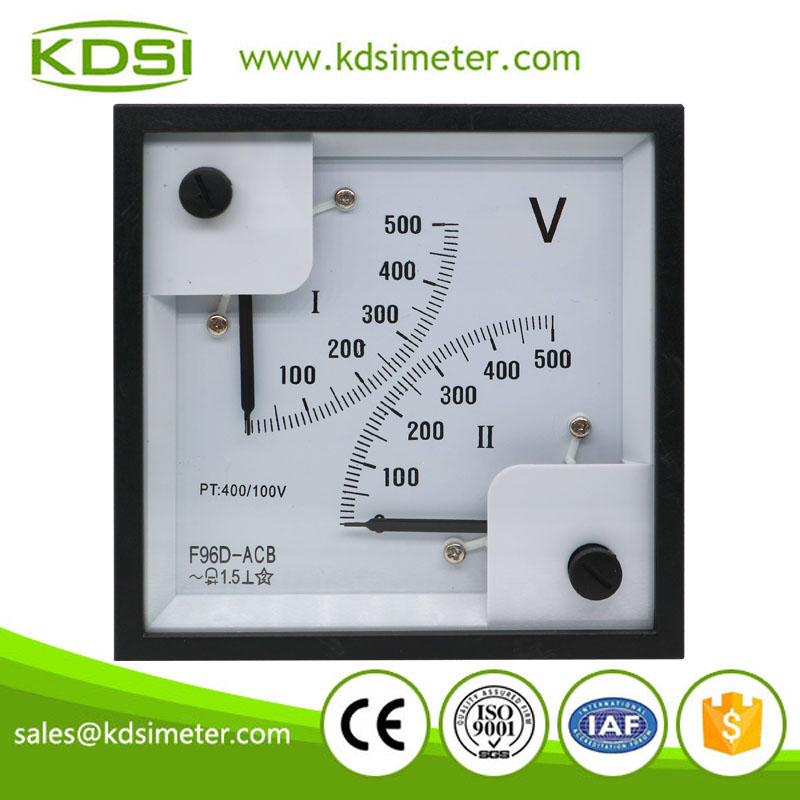Factory direct sales F96DACB AC500V 400/100V rectifier analog panel