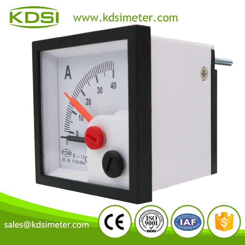 High quality professional BE-48 DC4-20mA 40A dc analog panel ampere controller