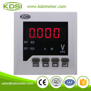 Portable precise BE-80DV digital dc voltmeter voltmeter & ammeter led display