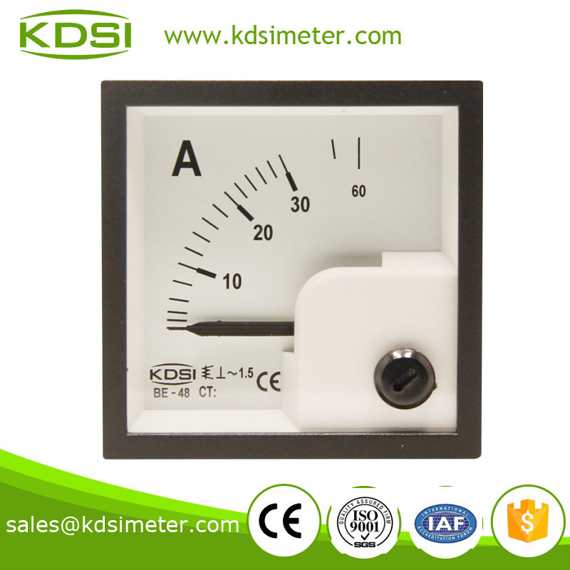KDSI BE-48 AC30A direct ac analog amps meter