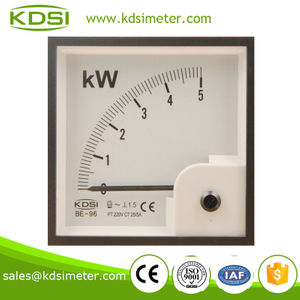CE certificate BE-96 5KW 220V 25 / 5A ac power meter