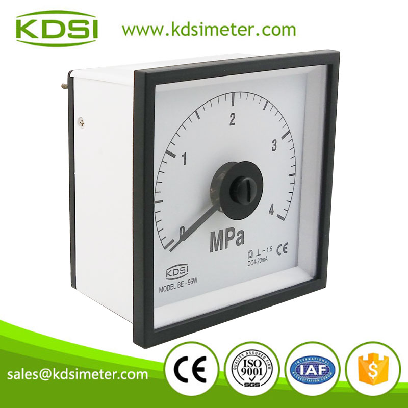KDSI electronic apparatus wide Angle Meter BE-96W DC4-20mA 4MPa analog piezometer