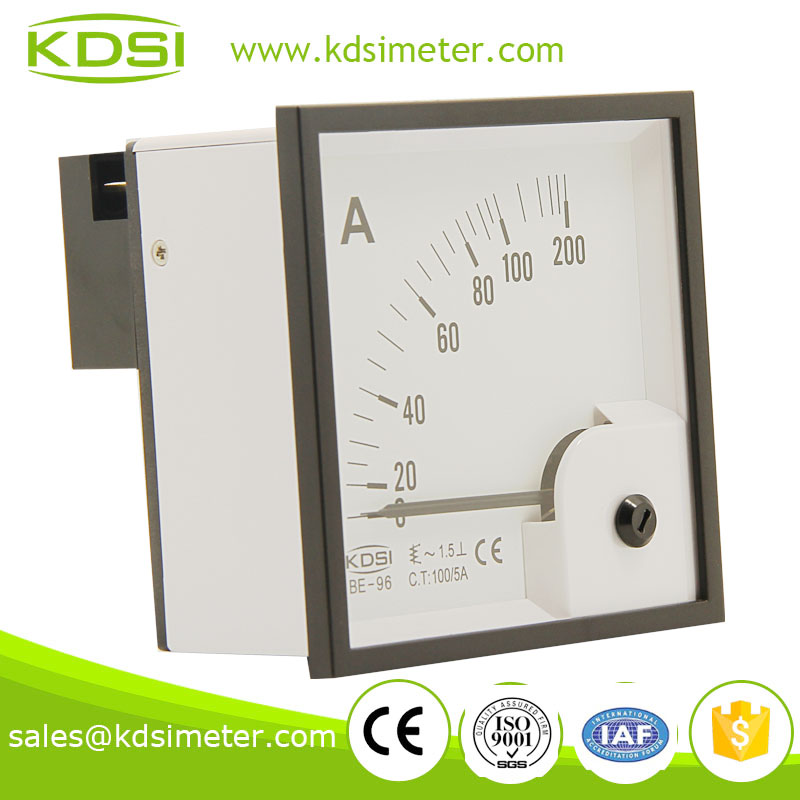 KDSI electronic apparatus BE-96 96*96 AC100/5A micro ammeter