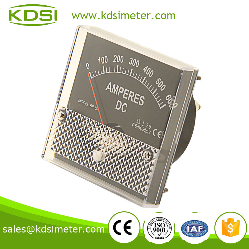 Small & high sensitivity BP-80 80*80 DC600A ammeter with output